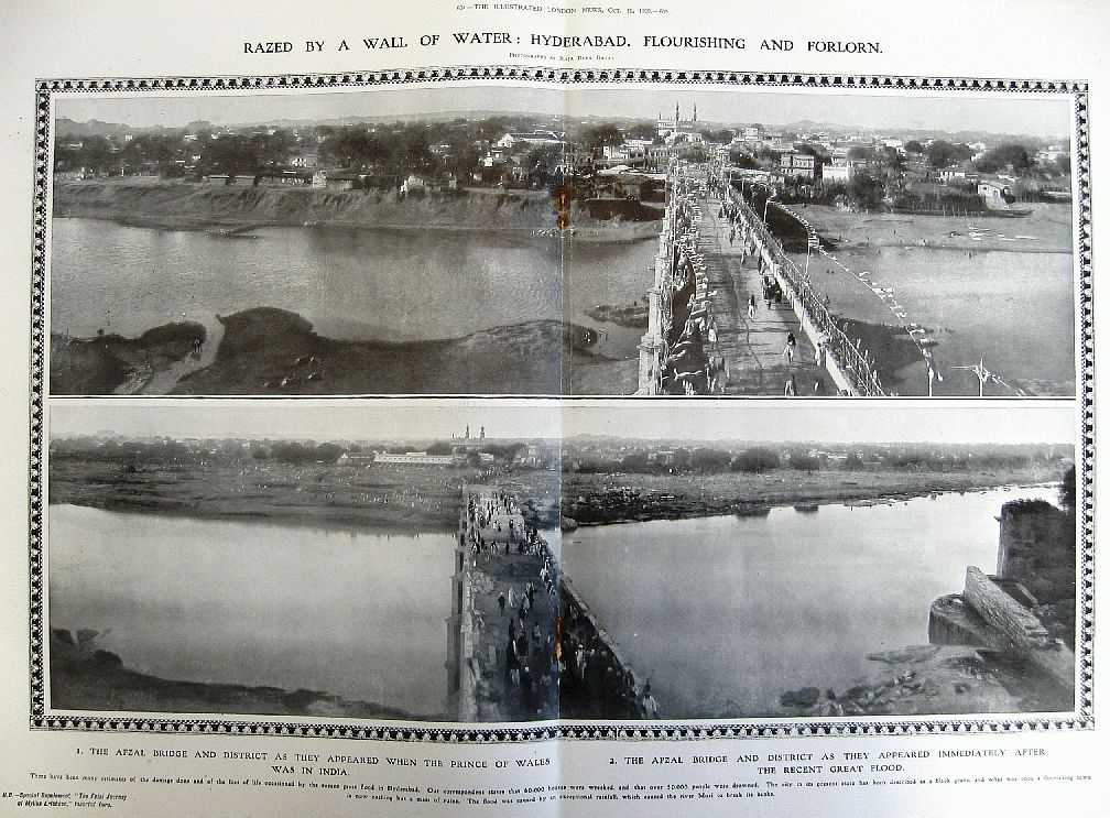 Razed by a wall of water: Hyderabad